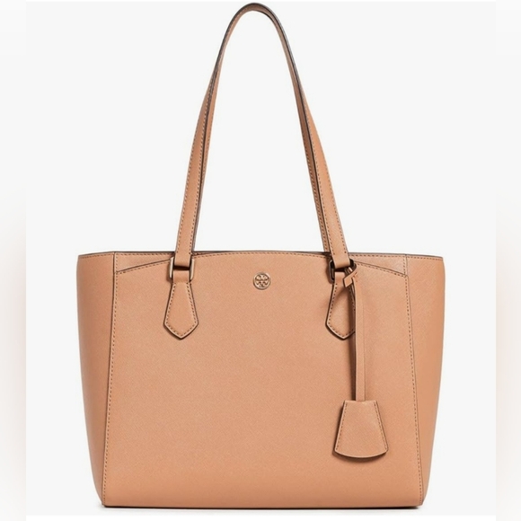 Tory Burch Robinson Saffiano Leather Tote - Picture 2 of 9